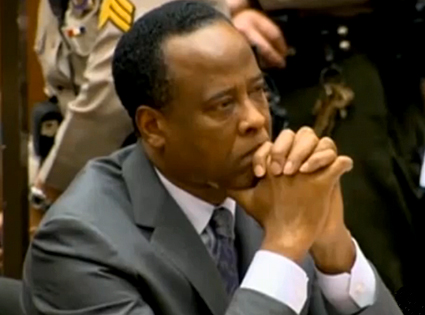 Conrad Murray, Screengrab, trial Conrad Murray, Screengrab, trial